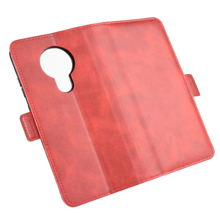 For Nokia 5.3 Dual-side Magnetic Buckle Horizontal Flip Leather Case with Holder & Card Slots & Wallet