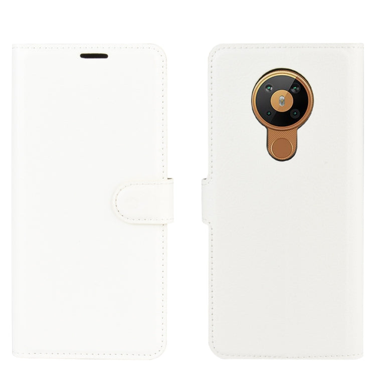For Nokia 5.3 Litchi Texture Horizontal Flip Protective Case with Holder & Card Slots & Wallet