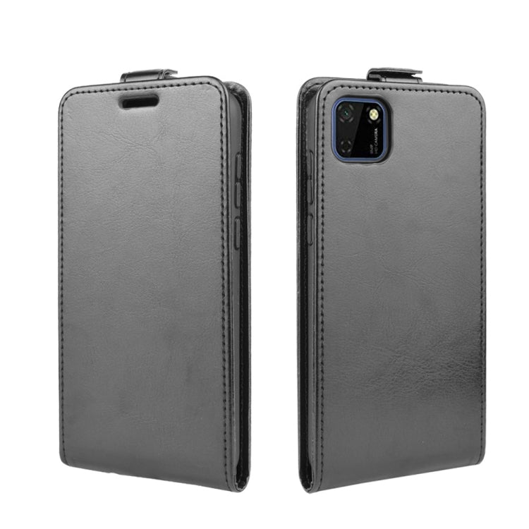 For Huawei Y5p/Honor 9S R64 Texture Single Vertical Flip Leather Protective Case with Card Slots & Photo Frame
