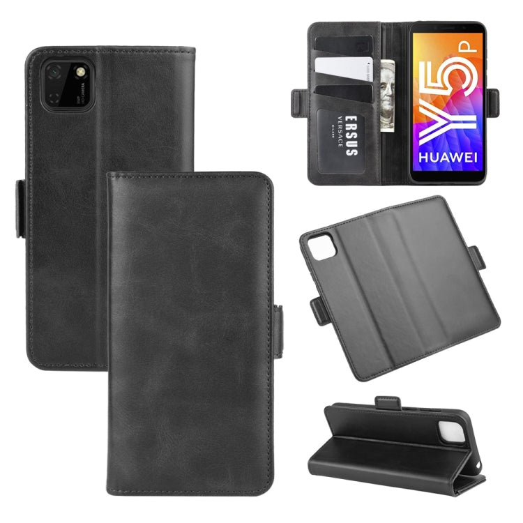 For Huawei Y5p/Honor 9S Dual-side Magnetic Buckle Horizontal Flip Leather Case with Holder & Card Slots & Wallet