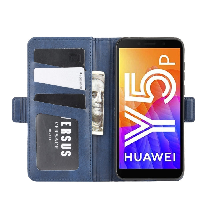 For Huawei Y5p/Honor 9S Dual-side Magnetic Buckle Horizontal Flip Leather Case with Holder & Card Slots & Wallet