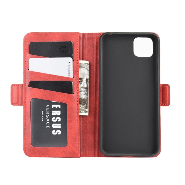 For Huawei Y5p/Honor 9S Dual-side Magnetic Buckle Horizontal Flip Leather Case with Holder & Card Slots & Wallet