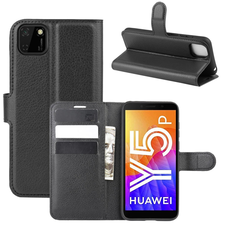 For Huawei Y5p/Honor 9S Litchi Texture Horizontal Flip Protective Case with Holder & Card Slots & Wallet