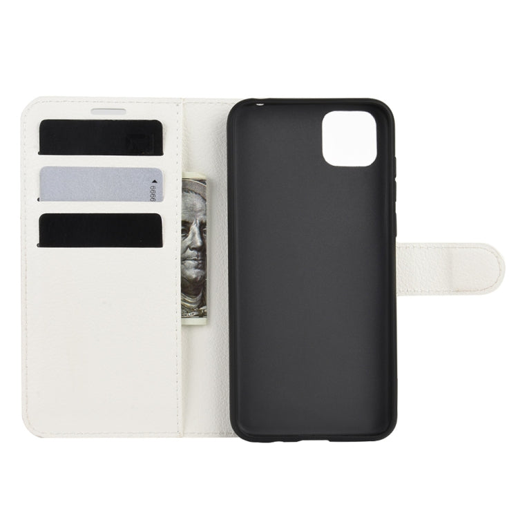 For Huawei Y5p/Honor 9S Litchi Texture Horizontal Flip Protective Case with Holder & Card Slots & Wallet