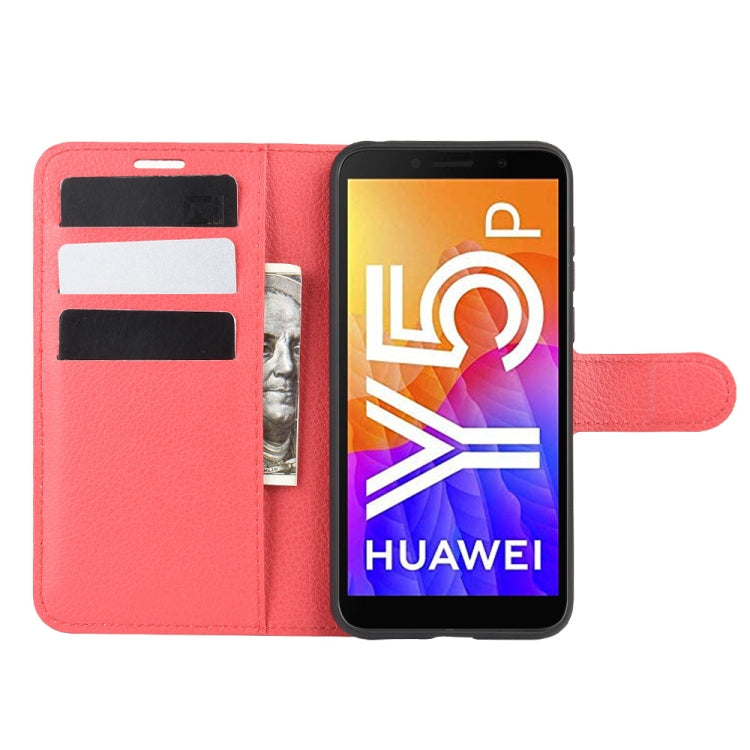 For Huawei Y5p/Honor 9S Litchi Texture Horizontal Flip Protective Case with Holder & Card Slots & Wallet
