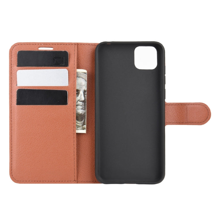 For Huawei Y5p/Honor 9S Litchi Texture Horizontal Flip Protective Case with Holder & Card Slots & Wallet