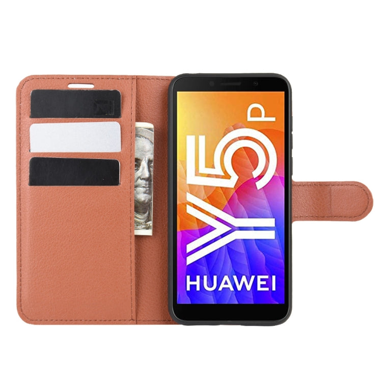For Huawei Y5p/Honor 9S Litchi Texture Horizontal Flip Protective Case with Holder & Card Slots & Wallet