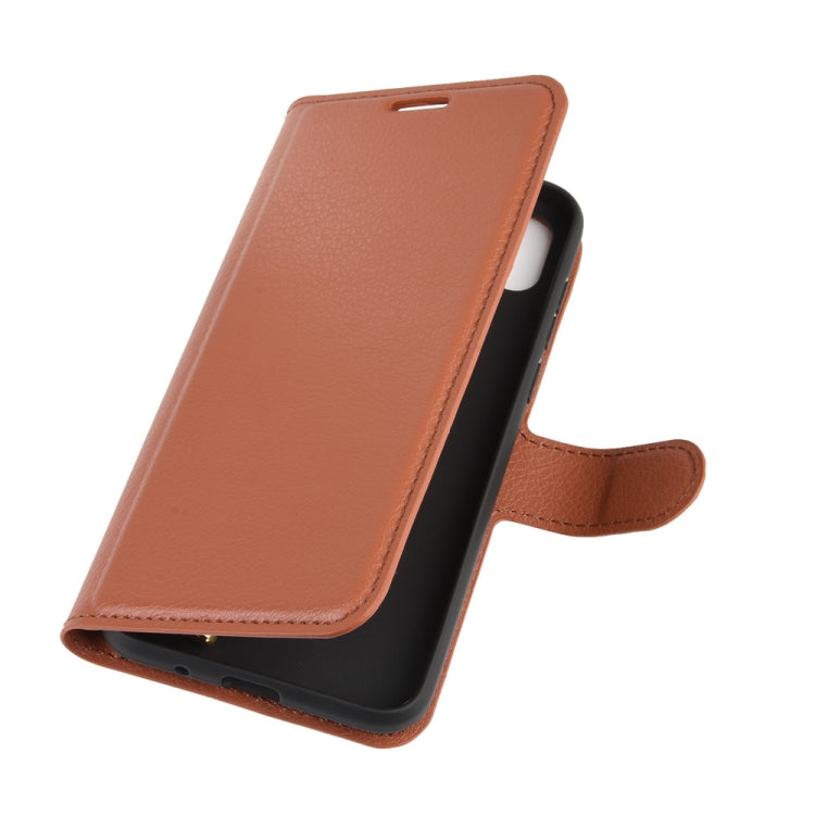 For Huawei Y5p/Honor 9S Litchi Texture Horizontal Flip Protective Case with Holder & Card Slots & Wallet