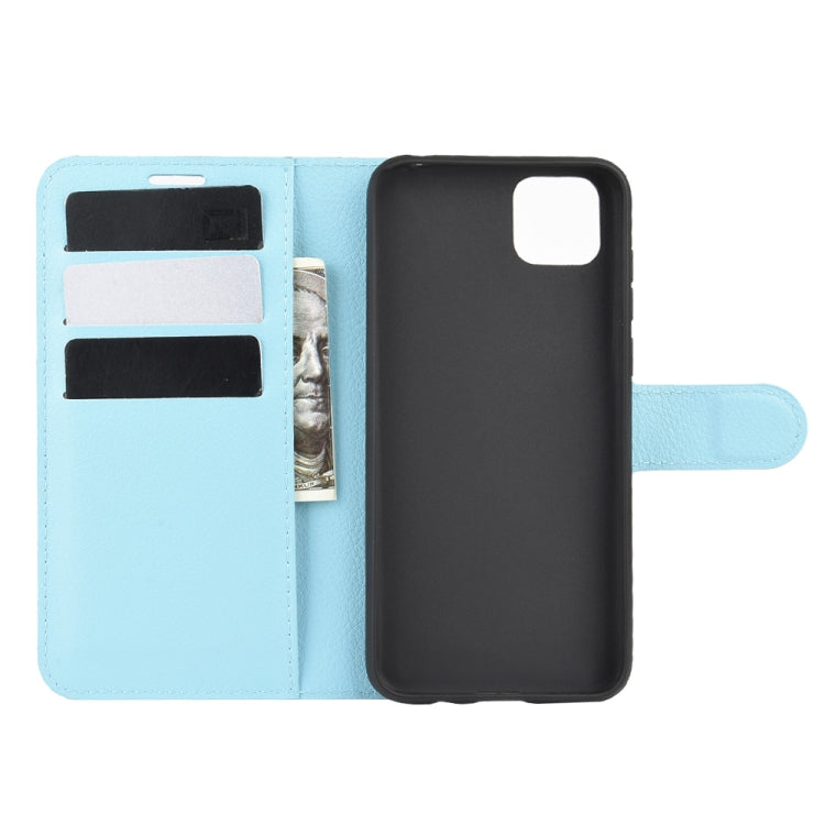 For Huawei Y5p/Honor 9S Litchi Texture Horizontal Flip Protective Case with Holder & Card Slots & Wallet