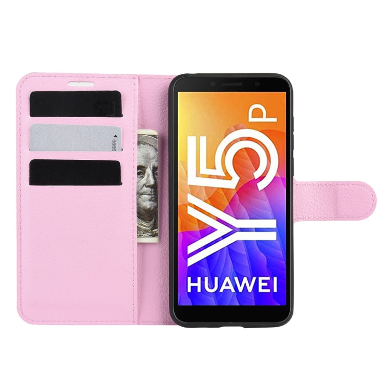 For Huawei Y5p/Honor 9S Litchi Texture Horizontal Flip Protective Case with Holder & Card Slots & Wallet