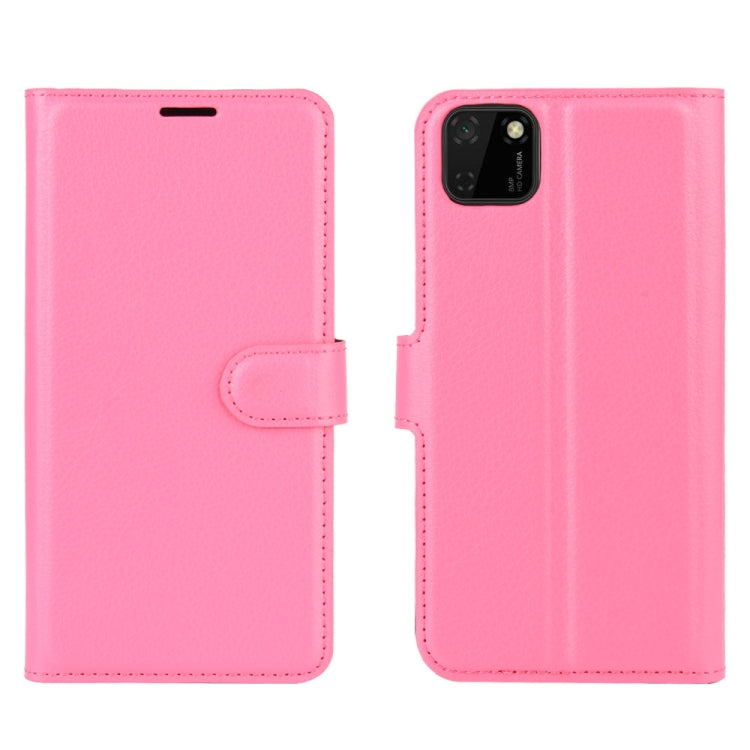 For Huawei Y5p/Honor 9S Litchi Texture Horizontal Flip Protective Case with Holder & Card Slots & Wallet