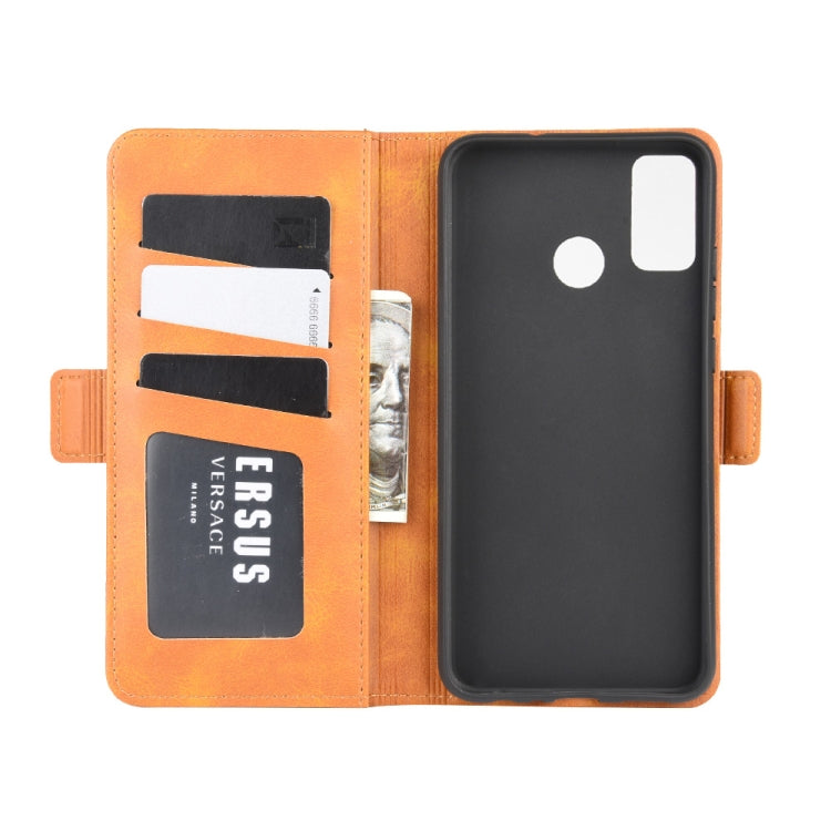 For Huawei Honor 9X lite Dual-side Magnetic Buckle Horizontal Flip Leather Case with Holder & Card Slots & Wallet