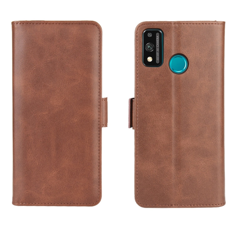 For Huawei Honor 9X lite Dual-side Magnetic Buckle Horizontal Flip Leather Case with Holder & Card Slots & Wallet