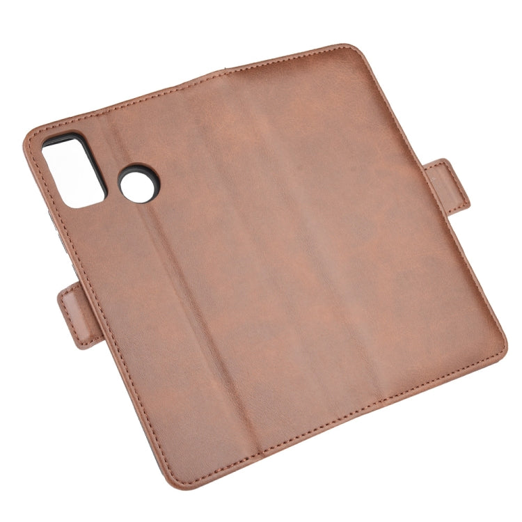 For Huawei Honor 9X lite Dual-side Magnetic Buckle Horizontal Flip Leather Case with Holder & Card Slots & Wallet