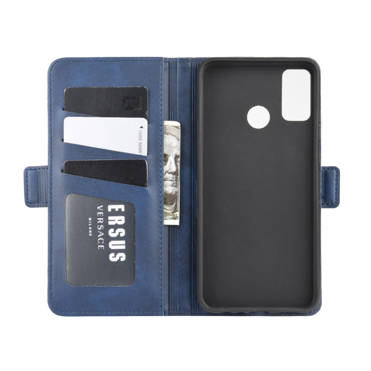 For Huawei Honor 9X lite Dual-side Magnetic Buckle Horizontal Flip Leather Case with Holder & Card Slots & Wallet