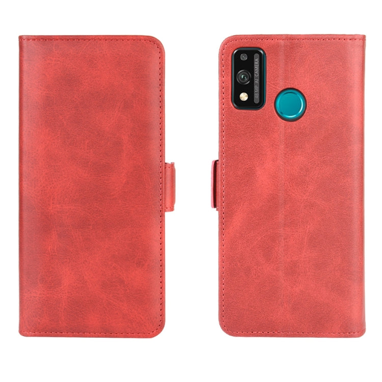 For Huawei Honor 9X lite Dual-side Magnetic Buckle Horizontal Flip Leather Case with Holder & Card Slots & Wallet