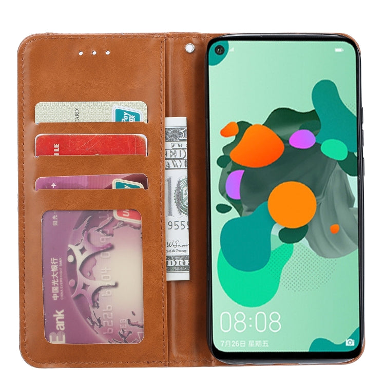 For Xiaomi Redmi Note 9/Redmi 10X Knead Skin Texture Horizontal Flip Leather Case , with Photo Frame & Holder & Card Slots & Wallet