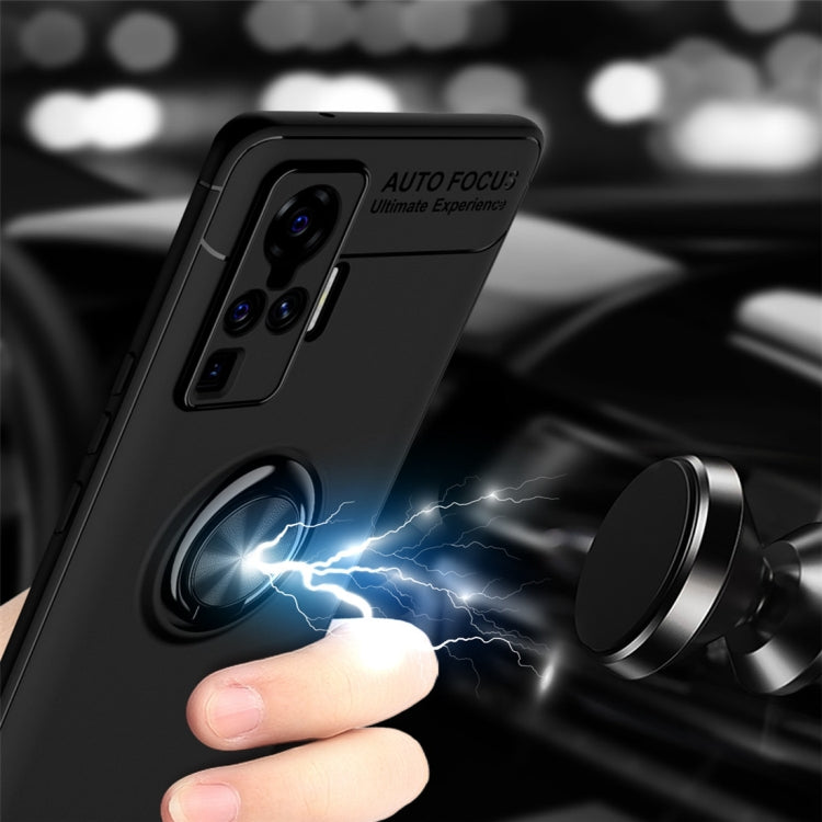 For VIVO X50 Pro Metal Ring Holder 360 Degree Rotating TPU Case