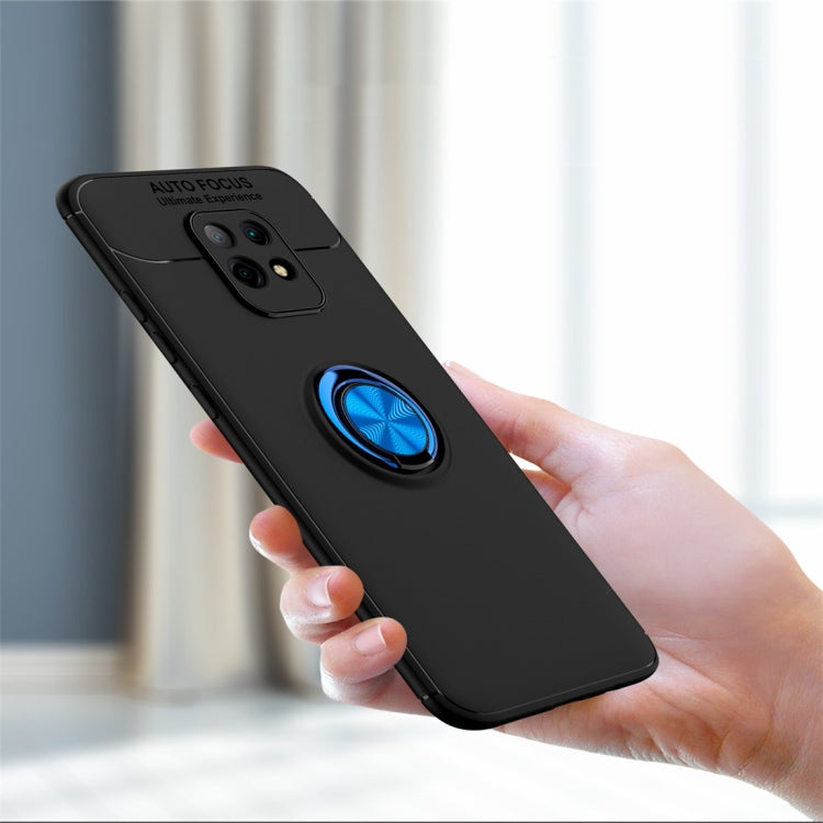 For Xiaomi Redmi 10X 5G Metal Ring Holder 360 Degree Rotating TPU Case
