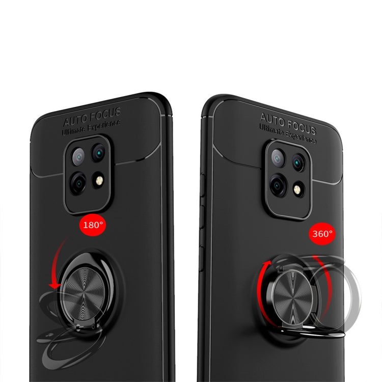 For Xiaomi Redmi 10X 5G Metal Ring Holder 360 Degree Rotating TPU Case