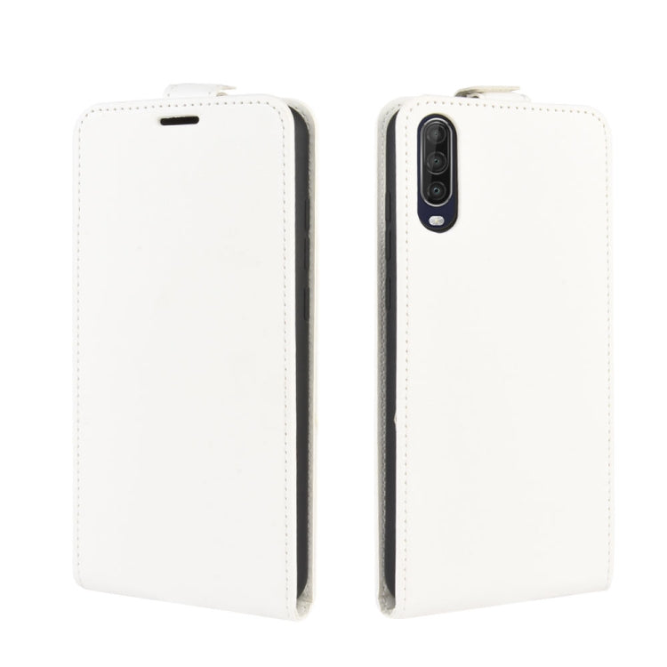 For Wiko view 4/ 4 lite R64 Texture Single Vertical Flip Leather Protective Case with Card Slots & Photo Frame