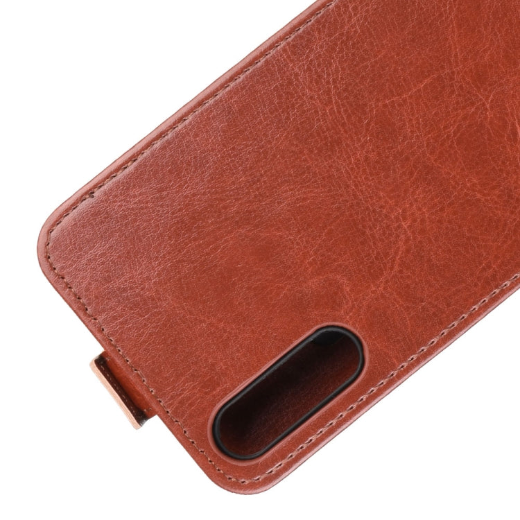 For Wiko view 4/ 4 lite R64 Texture Single Vertical Flip Leather Protective Case with Card Slots & Photo Frame