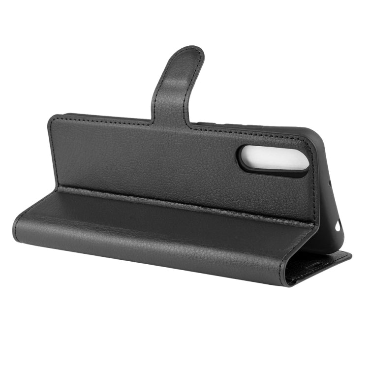 For Wiko view 4/ 4 lite Litchi Texture Horizontal Flip Protective Case with Holder & Card Slots & Wallet