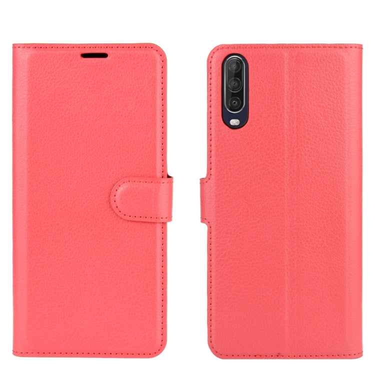 For Wiko view 4/ 4 lite Litchi Texture Horizontal Flip Protective Case with Holder & Card Slots & Wallet