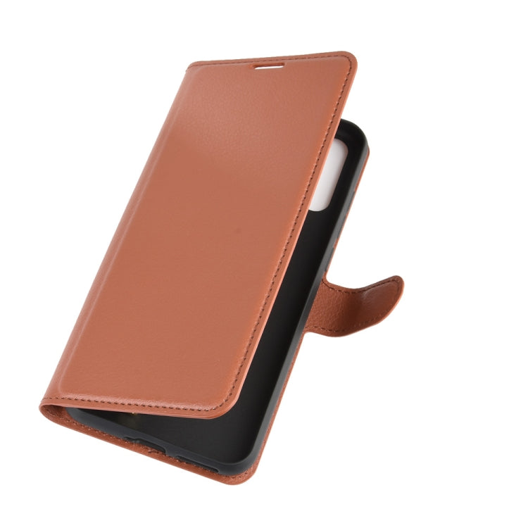 For Wiko view 4/ 4 lite Litchi Texture Horizontal Flip Protective Case with Holder & Card Slots & Wallet