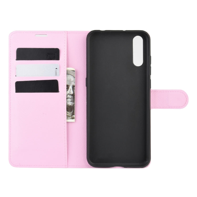 For Wiko view 4/ 4 lite Litchi Texture Horizontal Flip Protective Case with Holder & Card Slots & Wallet
