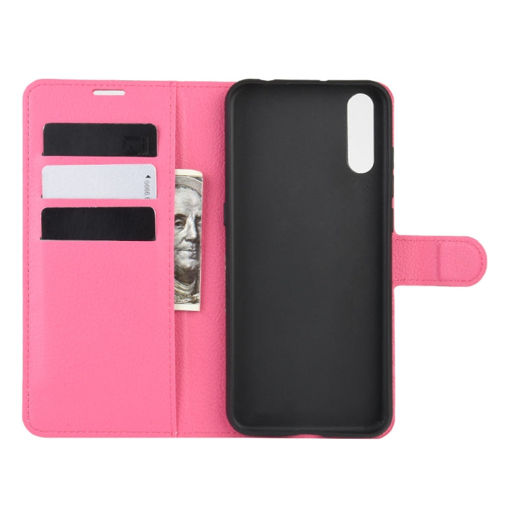 For Wiko view 4/ 4 lite Litchi Texture Horizontal Flip Protective Case with Holder & Card Slots & Wallet