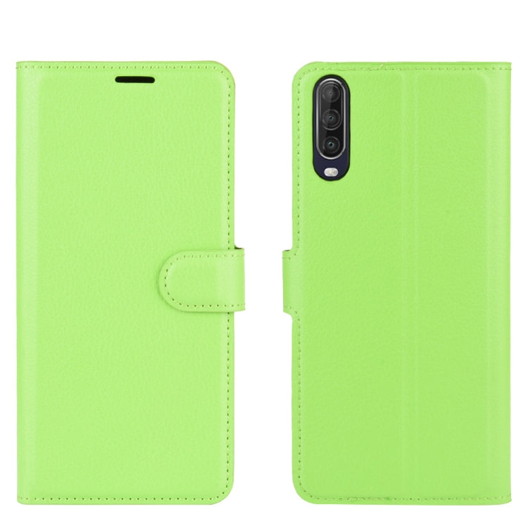For Wiko view 4/ 4 lite Litchi Texture Horizontal Flip Protective Case with Holder & Card Slots & Wallet