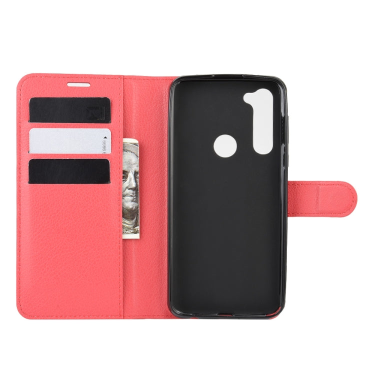 For Motorola Moto G Stylus Litchi Texture Horizontal Flip Protective Case with Holder & Card Slots & Wallet