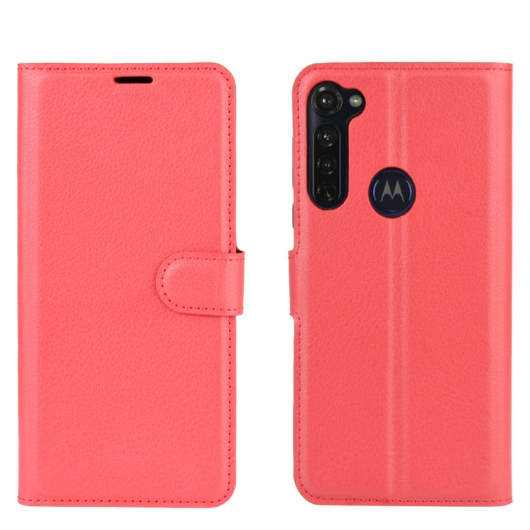 For Motorola Moto G Stylus Litchi Texture Horizontal Flip Protective Case with Holder & Card Slots & Wallet