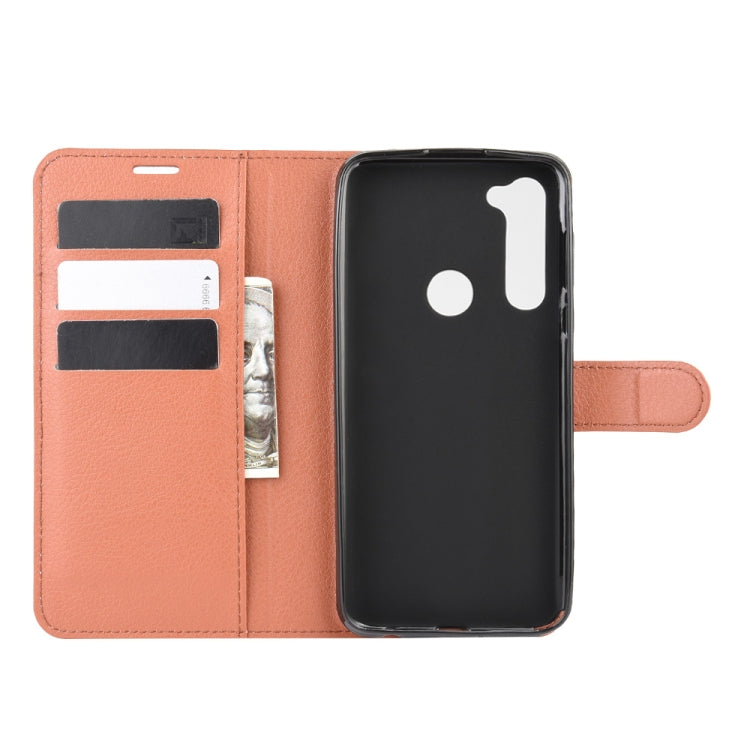 For Motorola Moto G Stylus Litchi Texture Horizontal Flip Protective Case with Holder & Card Slots & Wallet