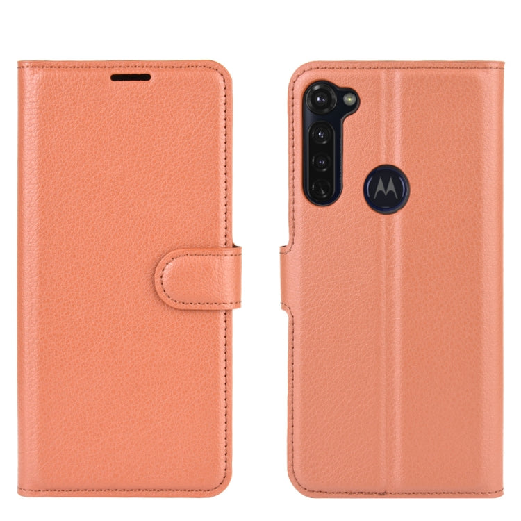 For Motorola Moto G Stylus Litchi Texture Horizontal Flip Protective Case with Holder & Card Slots & Wallet