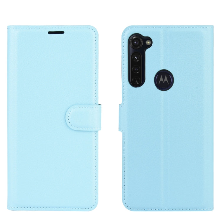 For Motorola Moto G Stylus Litchi Texture Horizontal Flip Protective Case with Holder & Card Slots & Wallet