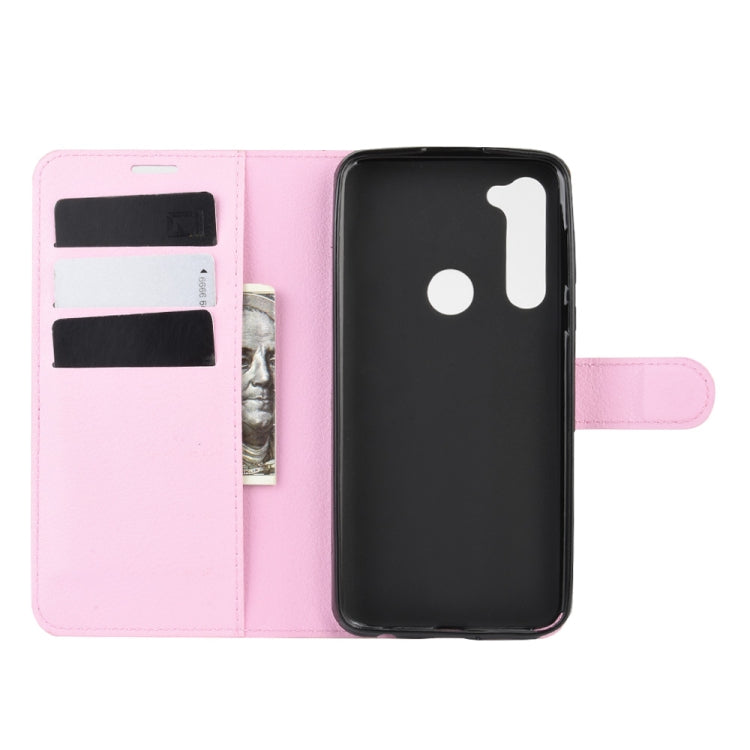 For Motorola Moto G Stylus Litchi Texture Horizontal Flip Protective Case with Holder & Card Slots & Wallet