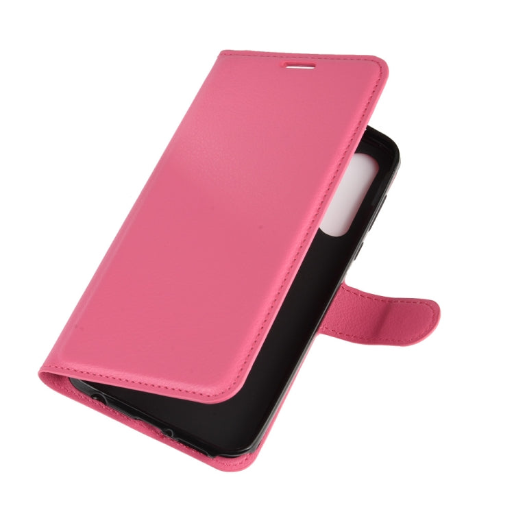 For Motorola Moto G Stylus Litchi Texture Horizontal Flip Protective Case with Holder & Card Slots & Wallet