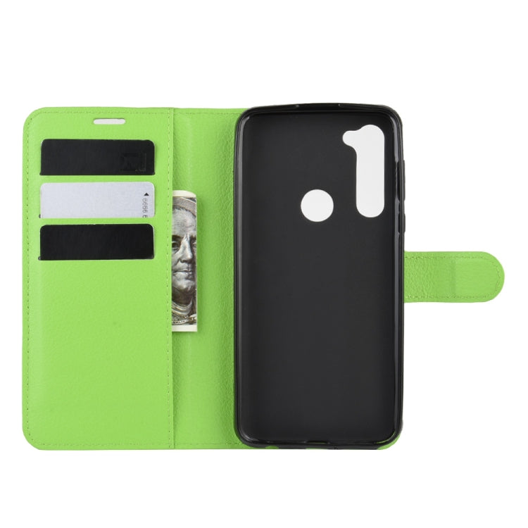 For Motorola Moto G Stylus Litchi Texture Horizontal Flip Protective Case with Holder & Card Slots & Wallet