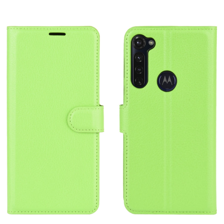 For Motorola Moto G Stylus Litchi Texture Horizontal Flip Protective Case with Holder & Card Slots & Wallet