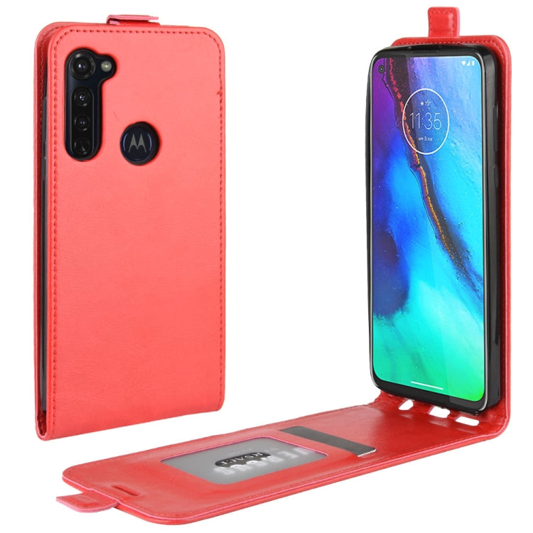 For Motorola Moto G Stylus R64 Texture Single Vertical Flip Leather Protective Case with Card Slots & Photo Frame