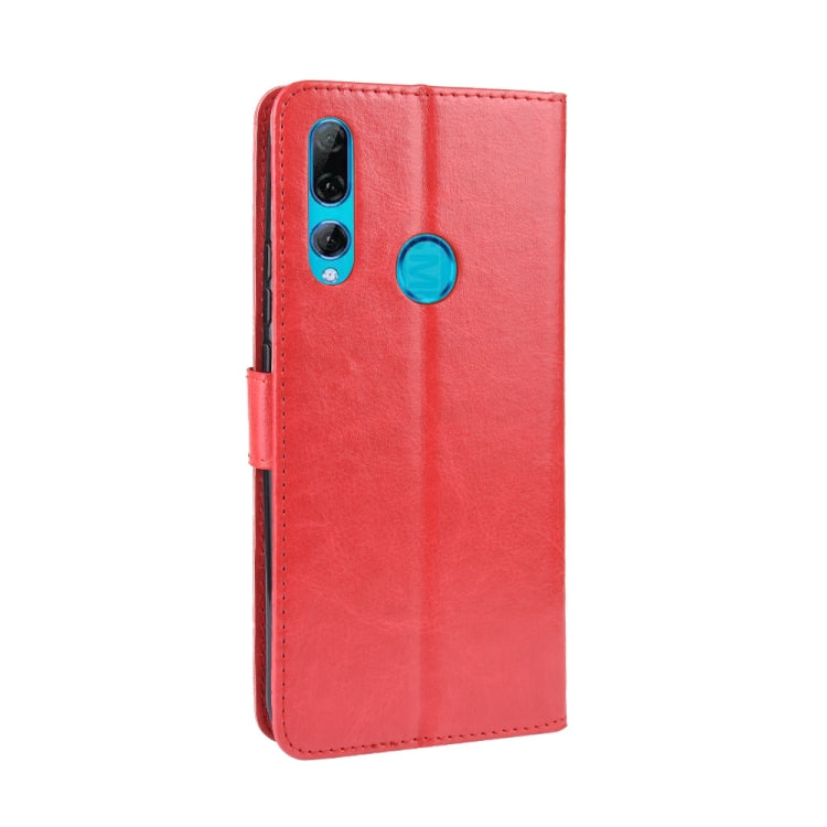 Retro Crazy Horse Texture Horizontal Flip Leather Case for Huawei Y9 Prime (2019), with Holder & Card Slots & Photo Frame