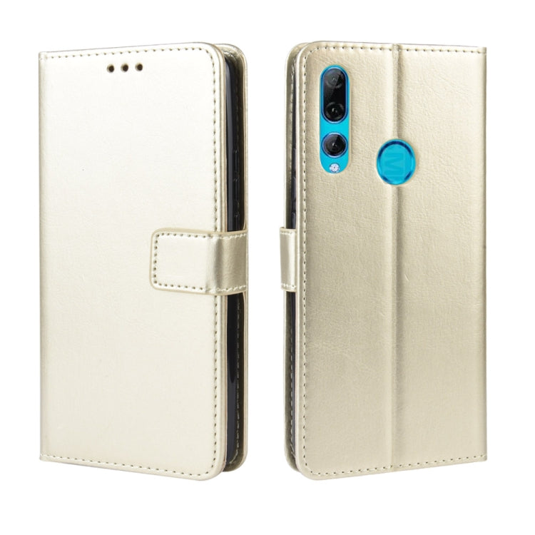 Retro Crazy Horse Texture Horizontal Flip Leather Case for Huawei Y9 Prime (2019), with Holder & Card Slots & Photo Frame