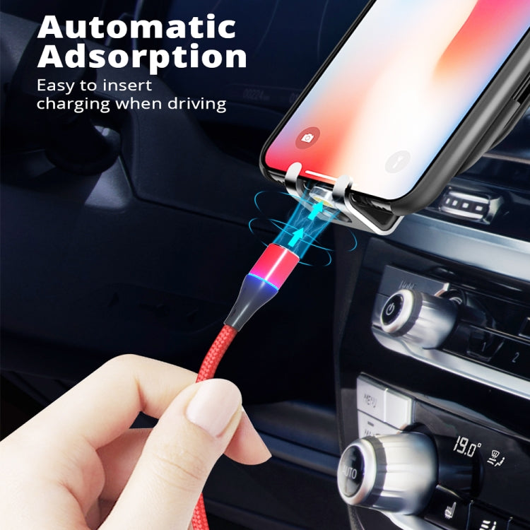 3A USB to Micro USB Fast Charging + 480Mbps Data Transmission Mobile Phone Magnetic Suction Fast Charging Data Cable, Cable Length: 2m