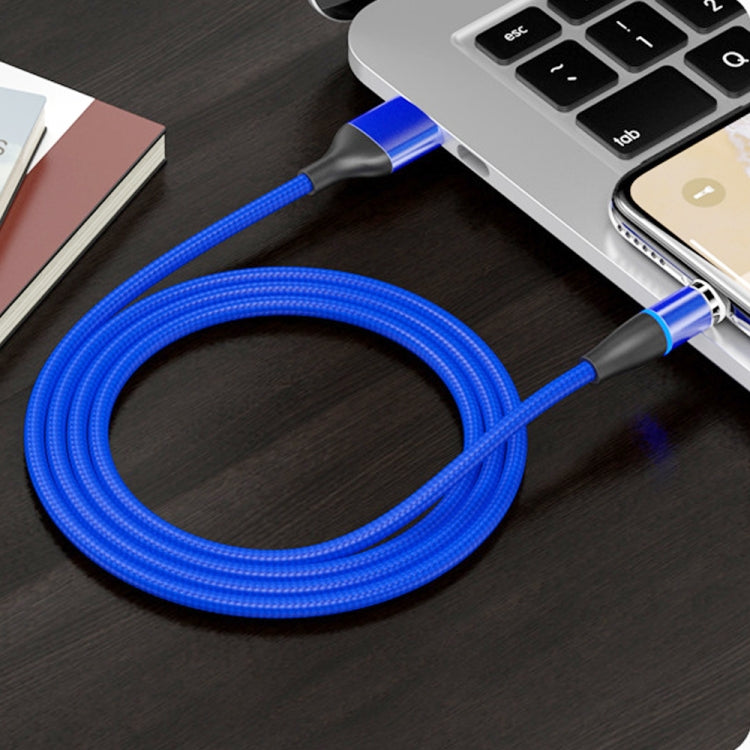3A USB to Micro USB Fast Charging + 480Mbps Data Transmission Mobile Phone Magnetic Suction Fast Charging Data Cable, Cable Length: 2m
