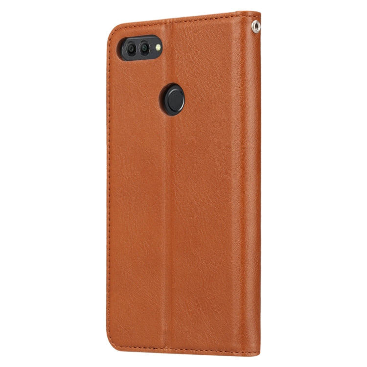 Knead Skin Texture Horizontal Flip Leather Case for Xiaomi Mi 8 Lite, with Photo Frame & Holder & Card Slots & Wallet
