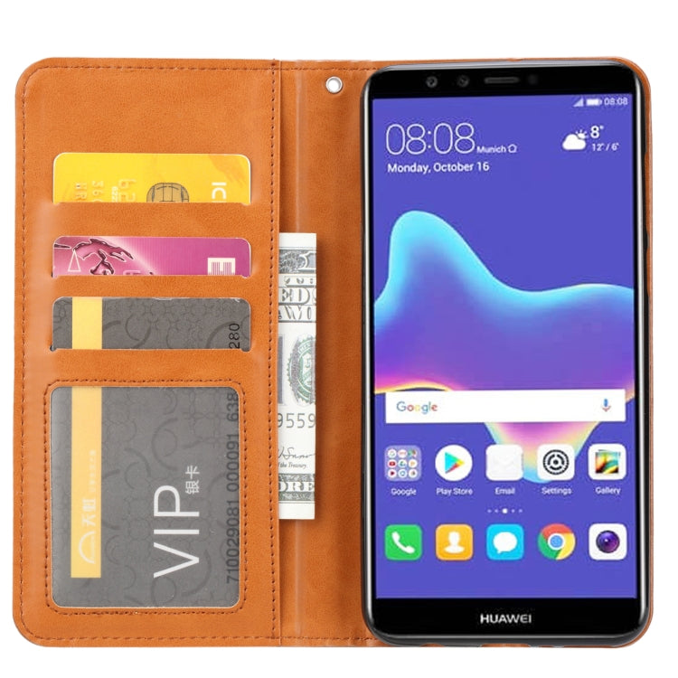 Knead Skin Texture Horizontal Flip Leather Case for Xiaomi Mi 8 Lite, with Photo Frame & Holder & Card Slots & Wallet