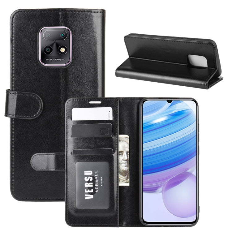 For Xiaomi Redmi 10X Pro 5G/10X 5G R64 Texture Single Horizontal Flip Protective Case with Holder & Card Slots & Wallet& Photo Frame