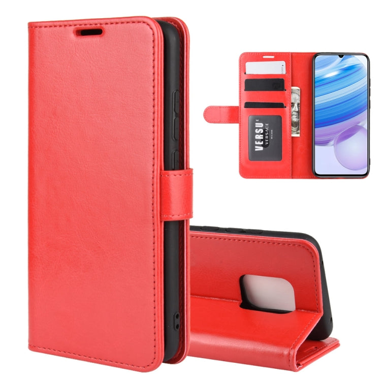 For Xiaomi Redmi 10X Pro 5G/10X 5G R64 Texture Single Horizontal Flip Protective Case with Holder & Card Slots & Wallet& Photo Frame